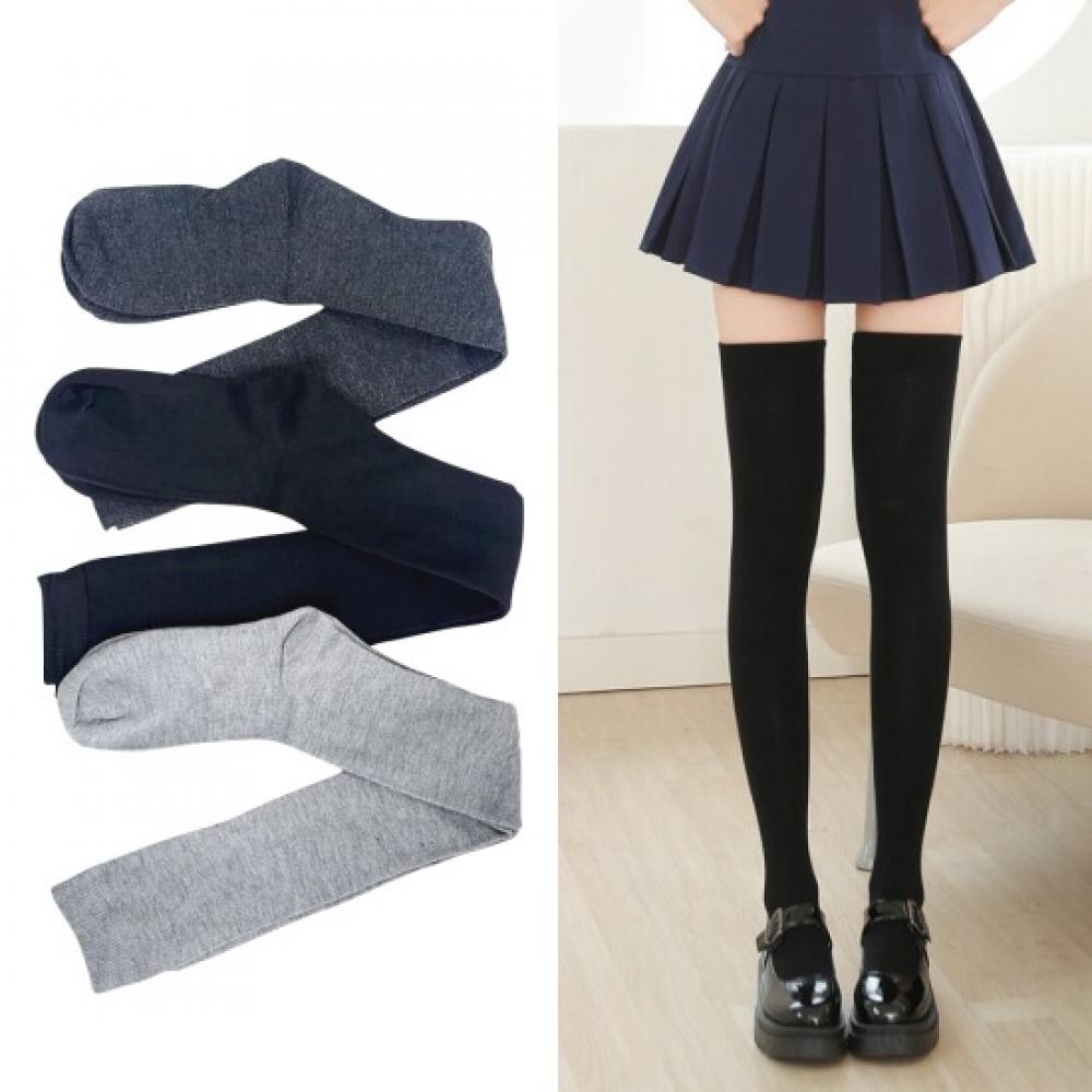 Shop Women Non Slip Wide Banding Over Knee Socks Wdms Wso Ts14470814