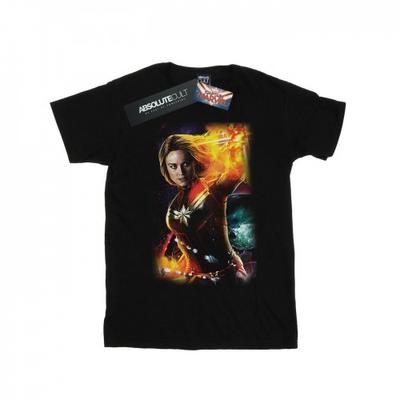 Mens Captain Marvel Galactic Shine T-Shirt