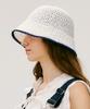 DEPOUND Line Point Knit Bucket Hat [White]