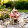 Waterproof Solar Fairy Tale Garden Night Light - Creative Resin Ornament