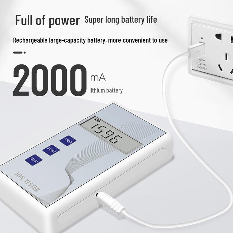 Portable Handheld Solid-State Negative Ion Detector Tester
