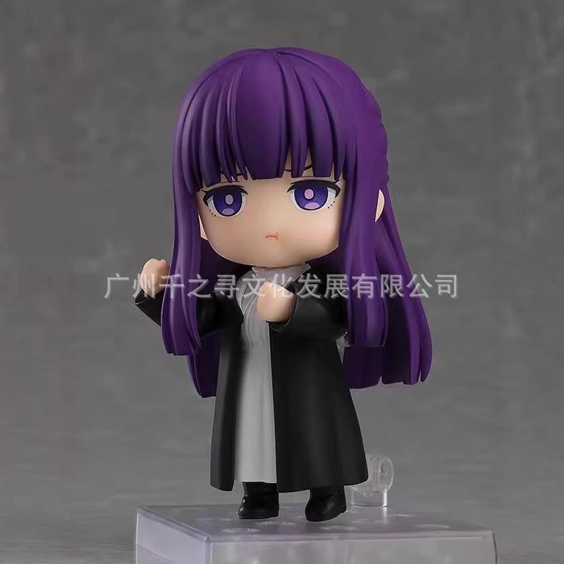 Neu #2368 Frieren Frieren Jenseits des Reiseendes Chibi Stil Gesicht tauschbar Anime Actionfigur Spielzeug Für Anime Fans