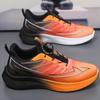 Men's shoes mesh summer new knob buckle breathable running non-slip student fashion casual sports shoes