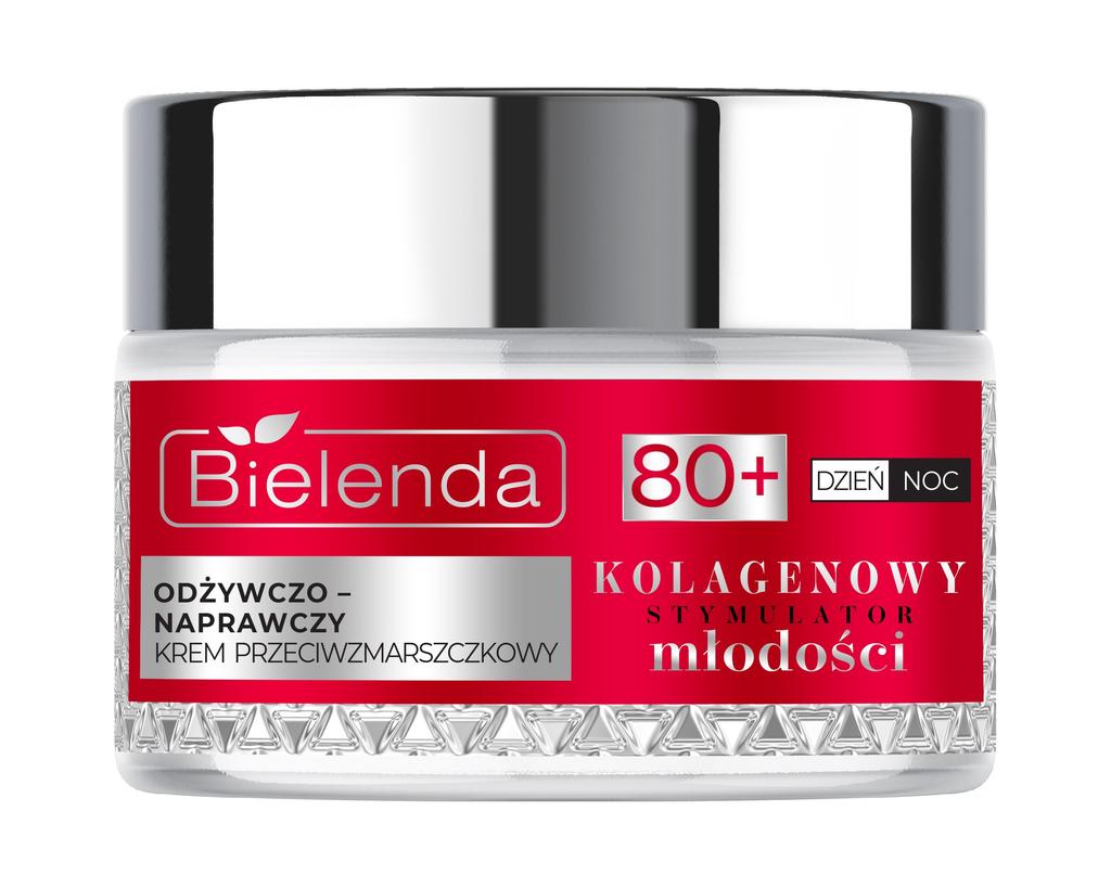 Bielenda Collagen SM Cream 80+ Nourish-Repair Day Night 50ml