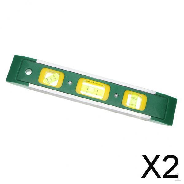 

2x Spirit Levels Cm 9 Lightweight Small