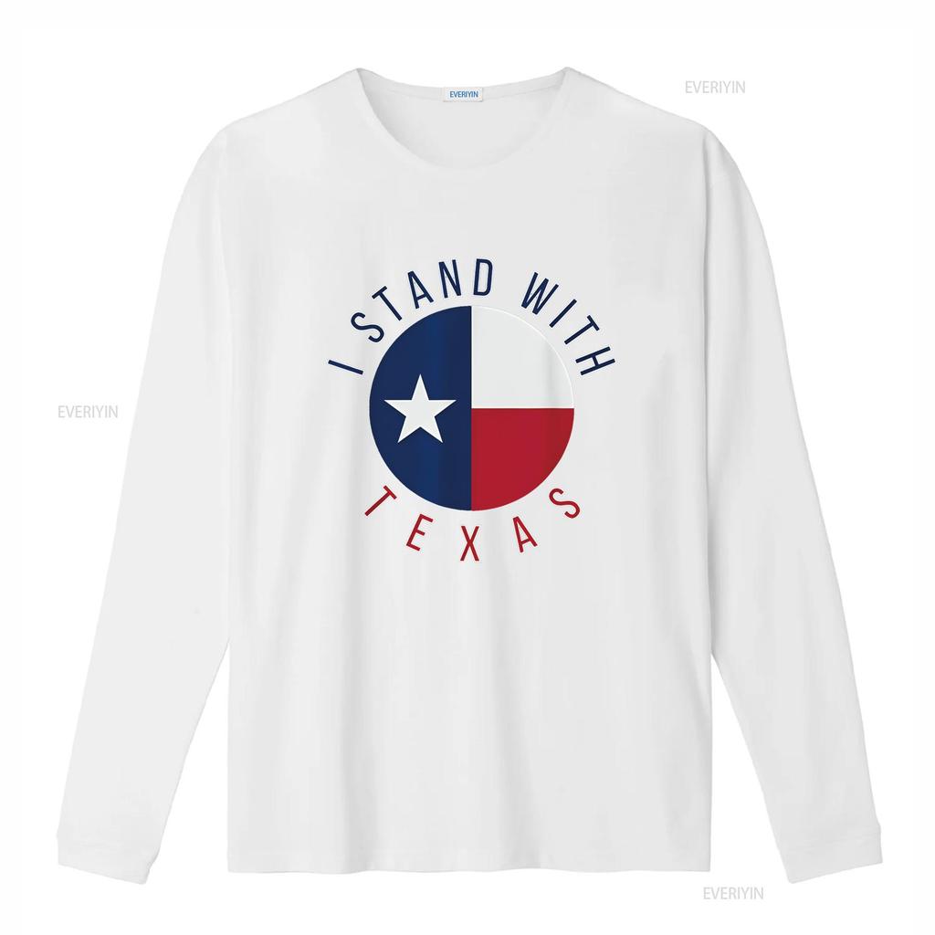 I Stand With Texas USA State Flag T Shirt vintage Washed Stretched Slightly Stylish fashion designer clothes streetwear Soft