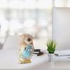 Owl Statue Realistic Look Animal Themed Ornament Owl Collectible Figurine