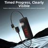 USB 5V Programmable Timer Switch With Hour/Minute Adjustment For Home And Aquarium Use With Power-Off Switch And Digital Display