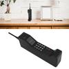 Retro Handy Eisen Altmodisches Handy Vorlage Dekoration für Fotografie Schwarz