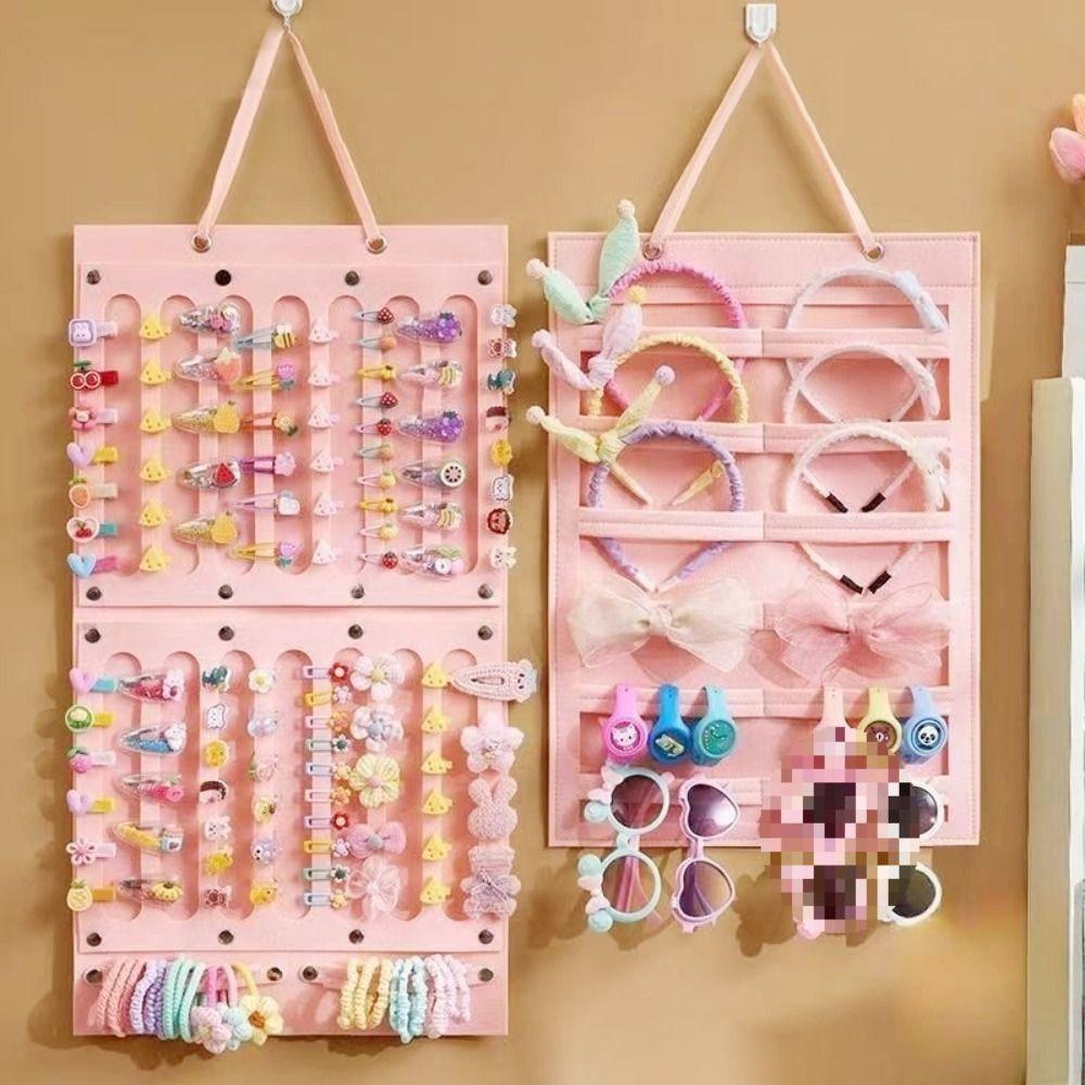 Space-Saving Hair Clip Organizer Large Capacity Hair Bows Organizer  Children's Room