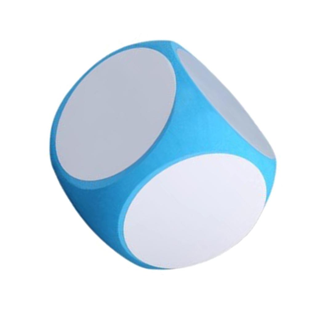 Erasable Blank Dices Big Foam Dices Educational Toy Teaching Aids Dices for Class Math Teaching