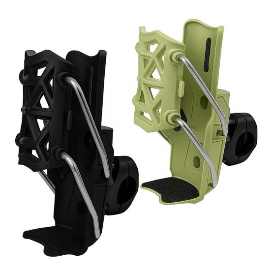 2Pcs Adaptive Cycling Water Bottle Holder 360 Degree Rotatable Automatic Clamping Bicycle Water Bottle Cage Universal Motorcycle Water Bottle Mount