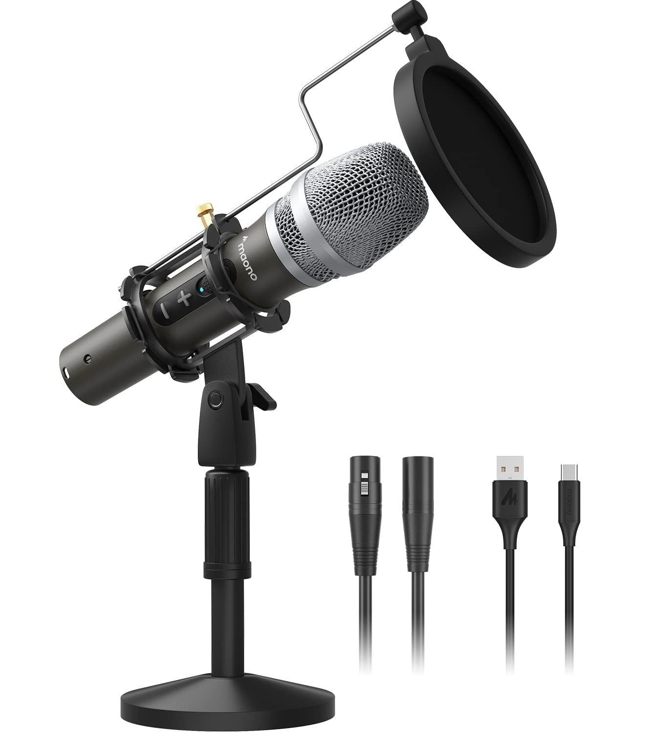 

USB-микрофон MAONO HD300T (серый)