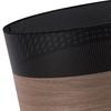 Single Hanging Lamp, Walnut Veneer Lampshade, 44Cm