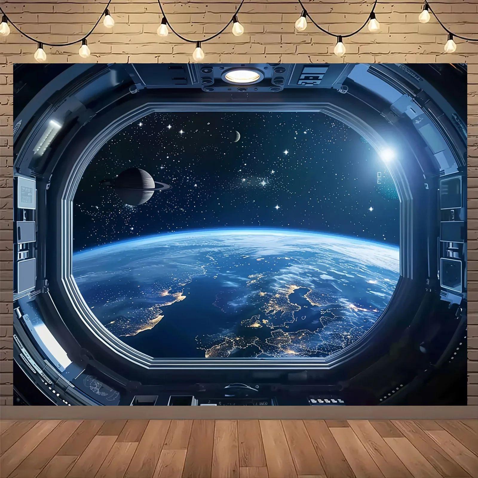 Tapestry cosmic window cosmic: starry 75x100