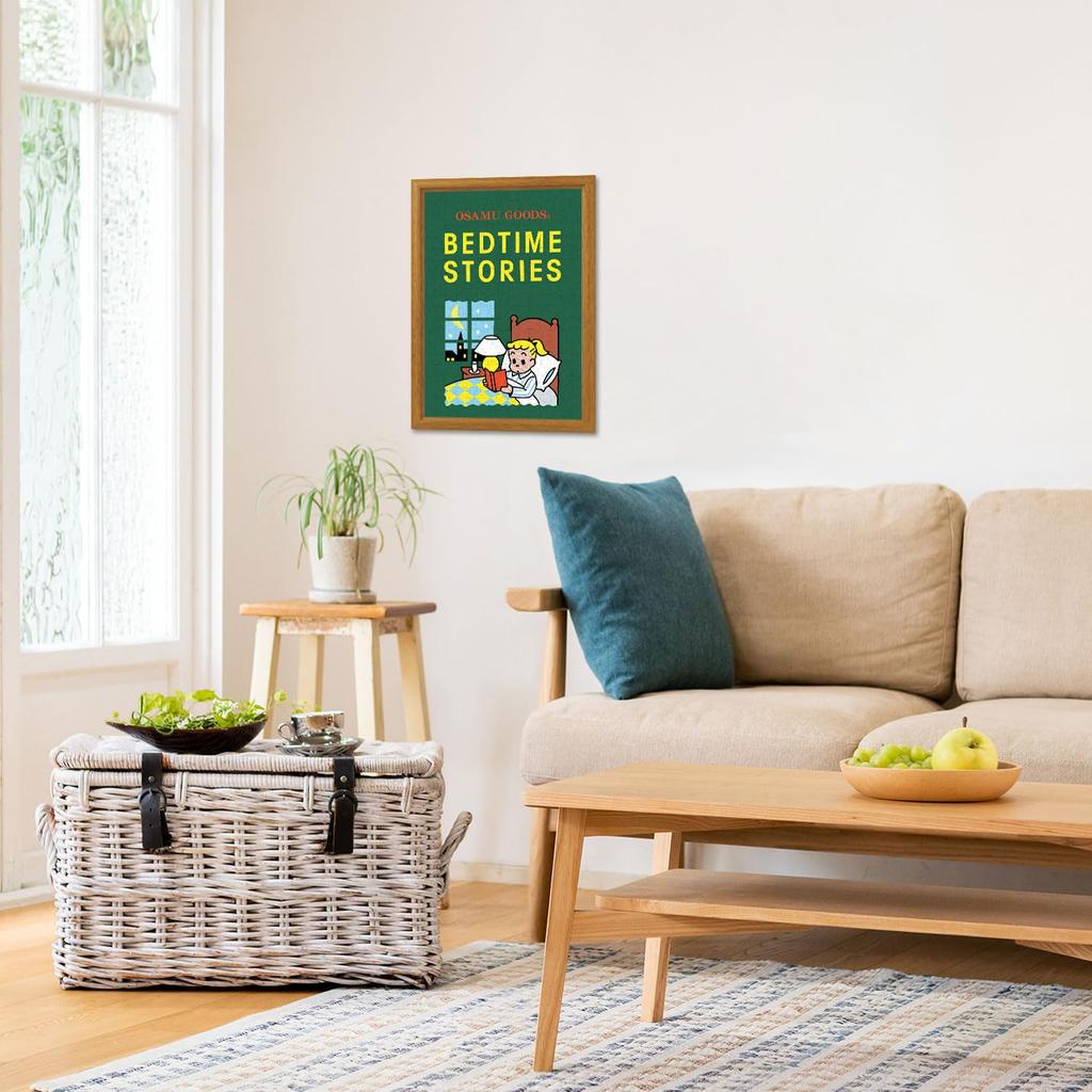 APPLEONE Jigsaw Puzzle BEDTIME STORIES 1 by Osamu 300 Made In 38 X 26 300-394 Goods, Pieces, Japan, Cm.