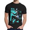 Man Tee Shirt Rin Okumura Blue Exorcist Anime Comfortable Fashionable O Neck Retro T Shirt