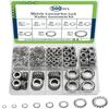 500PCS Star Serrated Metric Split Lock Washer Set Gasket Spacer Assortment Set  Industrial