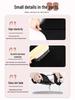 Women's Black High-Waist Cropped Jeans: 2026 Spring/Autumn Slimming Cigarette Pants