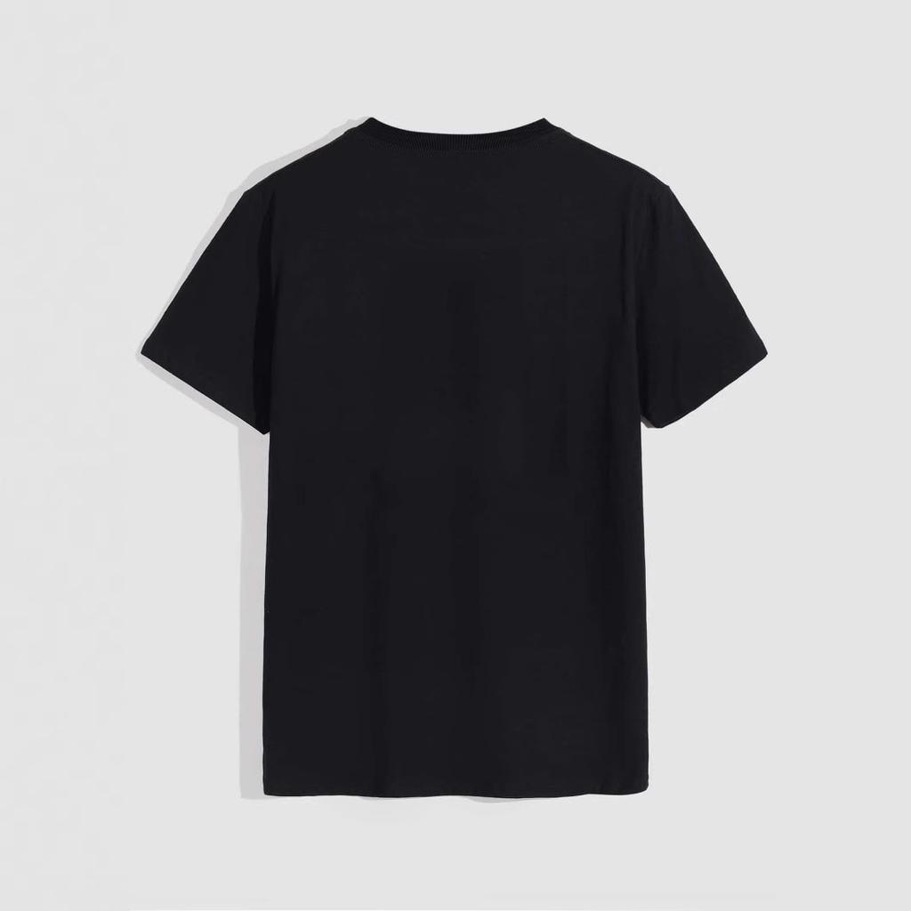 Hip-hop Youth Abstract Art Vertigo Print Sports Men Round Neck Short Sleeve T-shirt