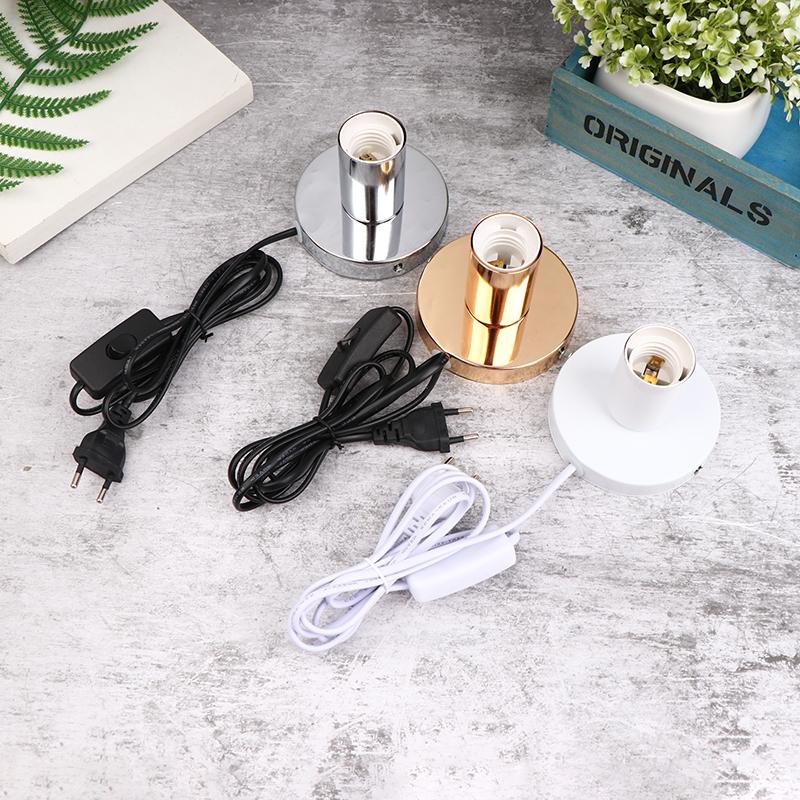 Night Light With Line Lamp Head E27 Lamp Socket Table Lamp Decoration Lamp