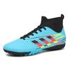 New high-top football shoes spike broken nails competition training shoes men's and women's adult Football Shoes