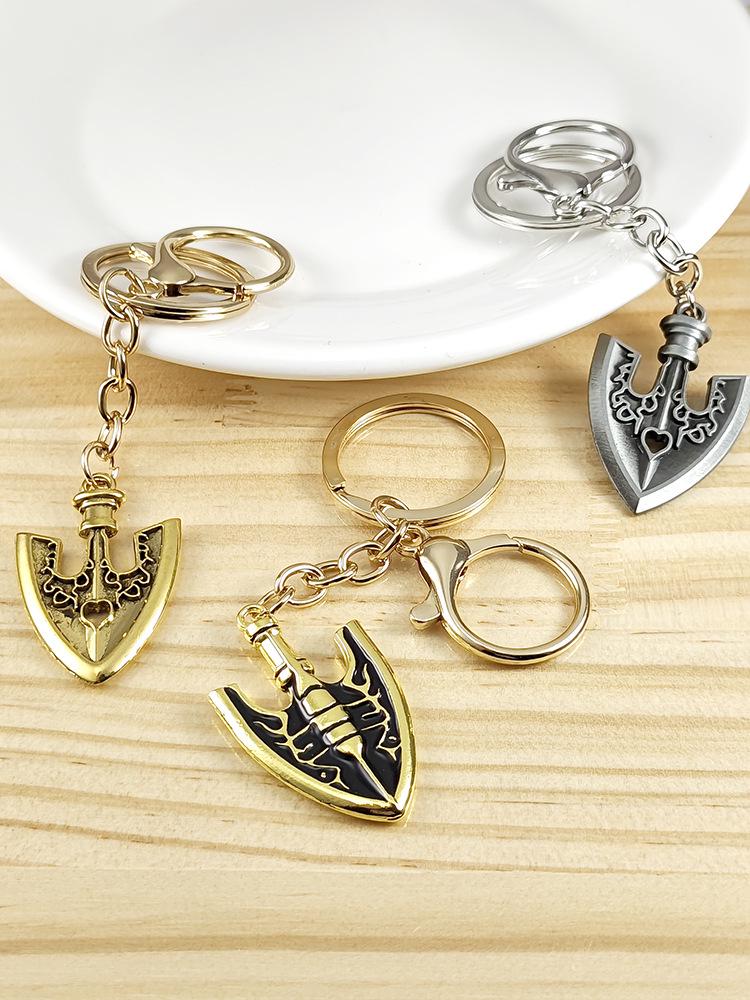 Golden Wind Stand Arrow Keychain - JOJO's Bizarre Adventure Backpack Charm