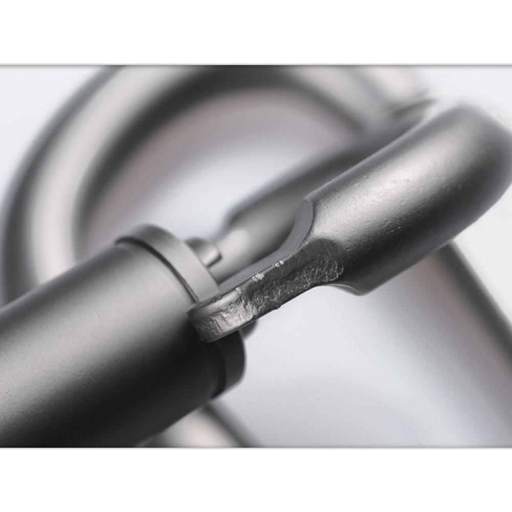 5Pcs Aluminum Alloy D Shape Carabiner Screw Lock Bottle Hook Buckle Hanging Padlock Key Chain Camping Hiking