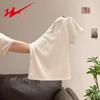 Shuangxing Women's U-Neck Ribbed Short Sleeve Crop T-Shirt