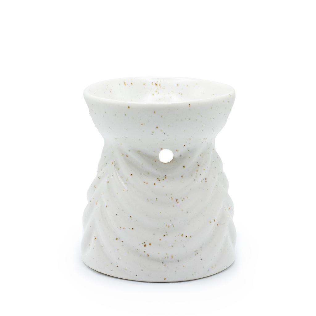 Oil Burner Geometric Ivory