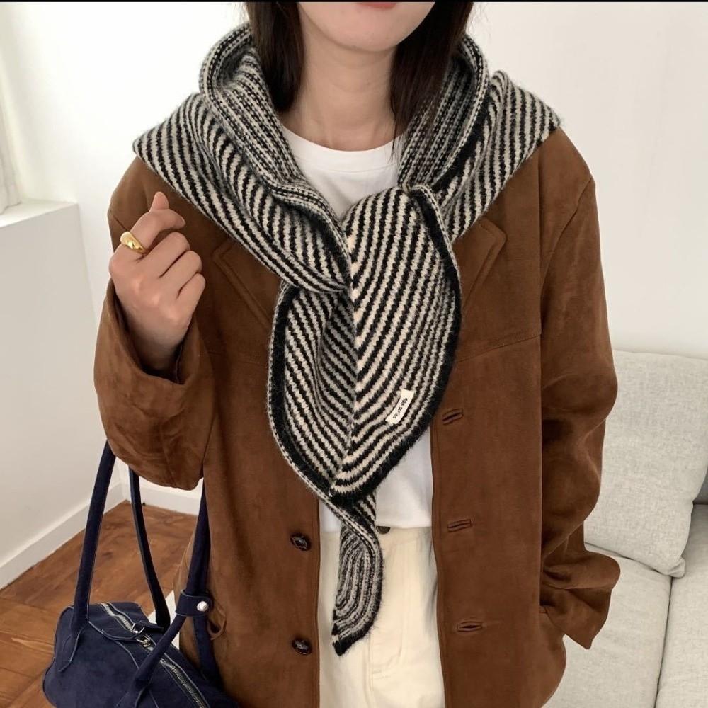 Windproof Triangular Scarf Shawl Large Size Shawl Wrap Fashion Neck Warmer Scarf