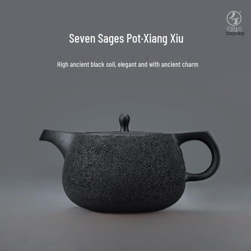 Edenus Ceramic Kung Fu Teapot