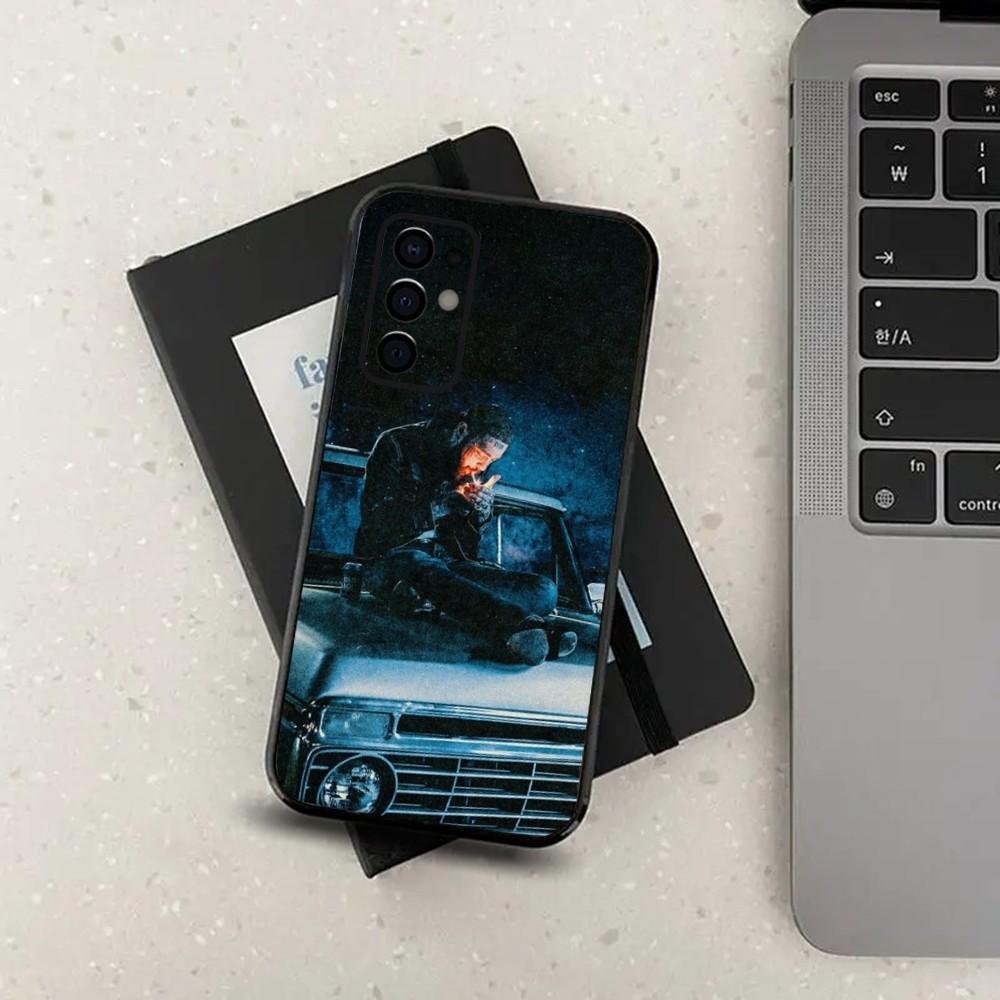 Post M-Malone Singer Phone Case For Samsung S24,S21,S22,S23,S30,Ultra,S20,Plus,Fe,Lite,Note,10,9,5G Black Soft Cover