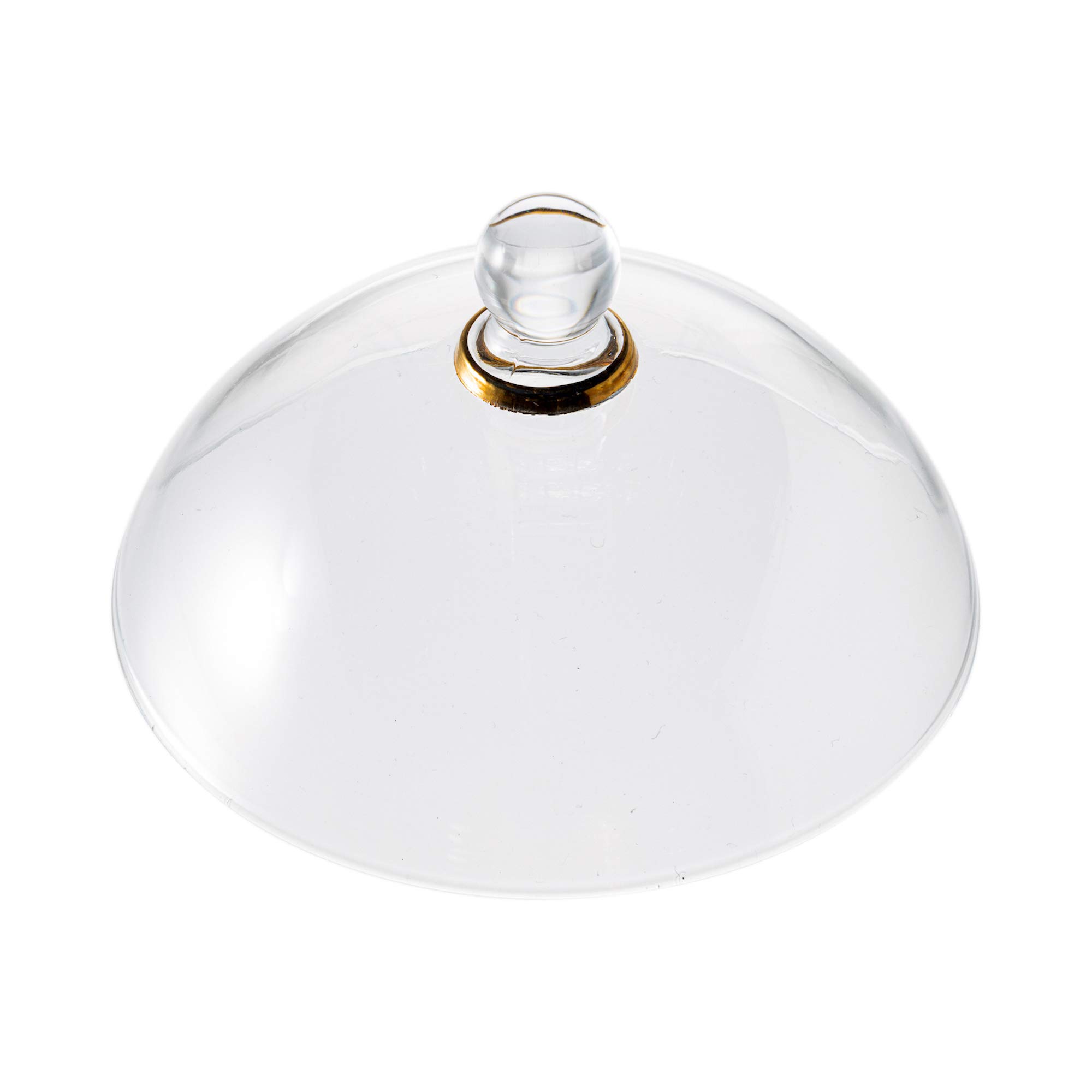 Aoyama Glass Small Bowl with Lid, Storage Container, Approx. 11cm, Made in Japan, AMG-1124SG-F