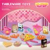 Toy Tea Set For Little Girls Tea Party Set Toys For Kids Girls Pretend Play Kitchen Food Miniature Snack Afternoon Tea Sets Toys