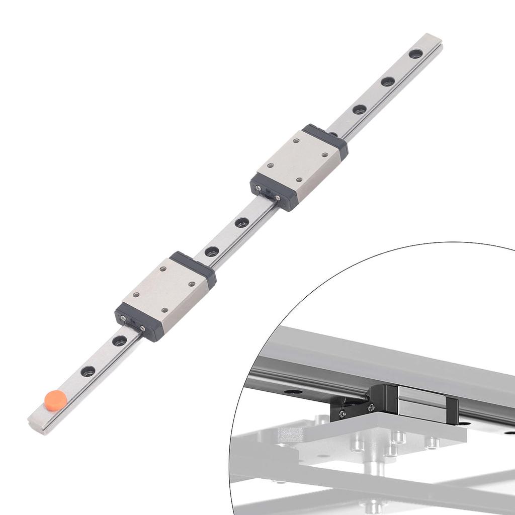 7H Linear Rail Stainless Steel Linear Sliding way with Block for 3D Printer CNC XYZ Engraving Machine