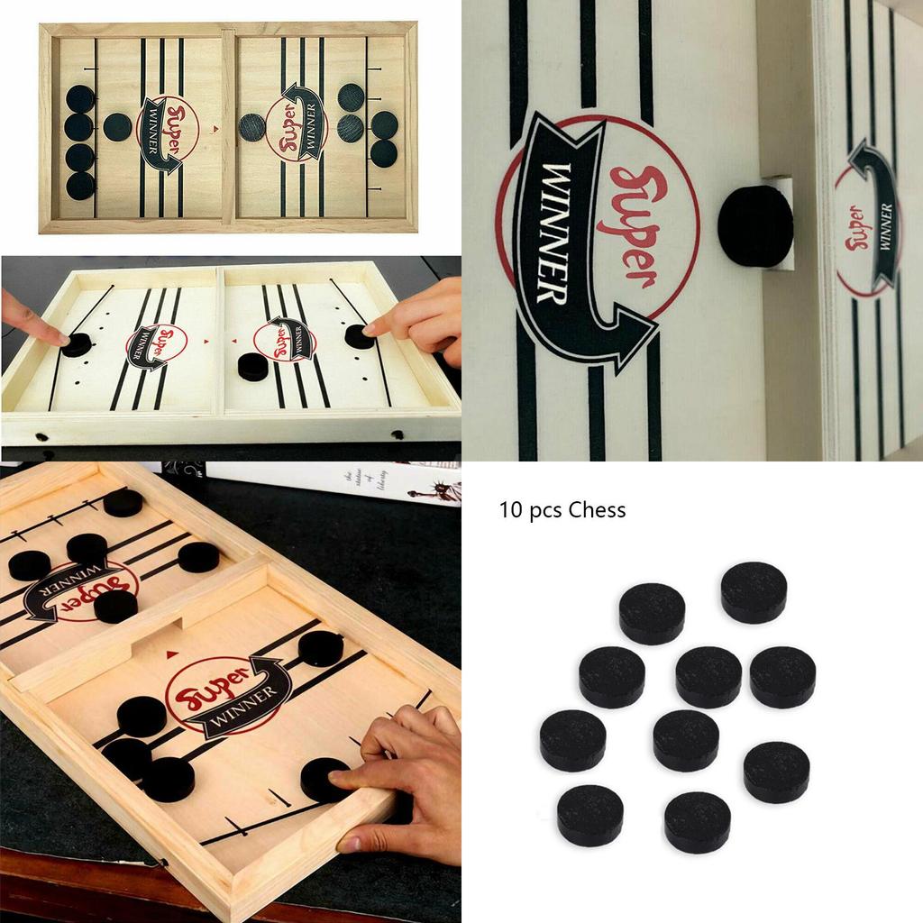 Engaging Kids Fast Sling Puck Game Winner Board Game For Family Fun And Interaction