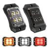 4/8/12 LED Truck LED Side Marker Light Strobe Flash Warning Light 12-24V Waterproof Lens Light for Trucks & Trailers