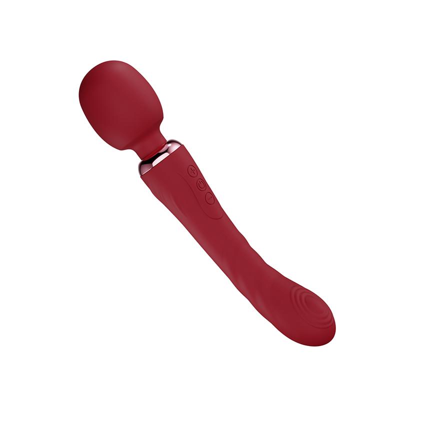 Powerful Dildos Vibrator Dual Motor Silicone Wand G-Spot Massager Sex Toy for Couple Clitoris Stimulator Adults Product