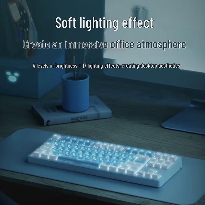 Qianxingzhe MT87 Tri-Mode Mechanical Keyboard