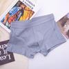 Men's Youth Boxer Shorts: Breathable, Comfortable Cotton with Double-Layered Inner Crotch for Spring & Summer