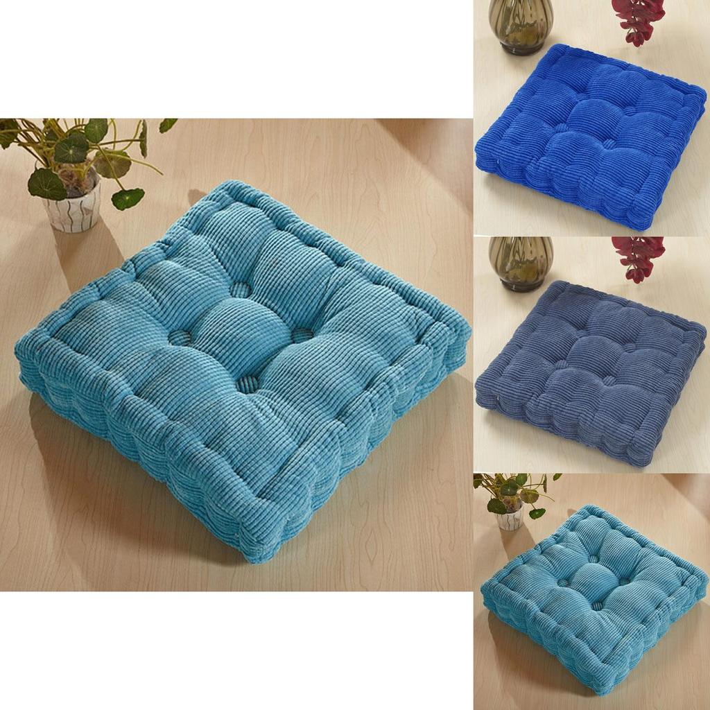 Luxurious 19-inch Patio Tatami Meditation Mat With Comfortable Plush Cushioning