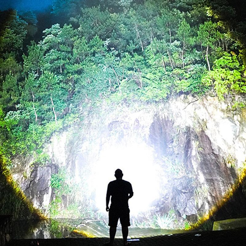 High-Brightness Zoom Long-Range Flashlight Cob Flash Lock Design Usb Charging Camping Flashlight Outdoor Camping Adventure