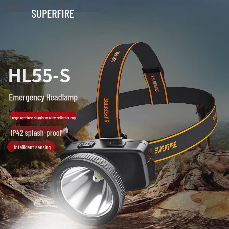 

Shenhuo HL55-S Rechargeable LED Headlamp HL55-S