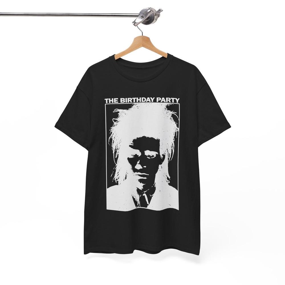 The Birthday Party TShirt Nick Cave Shirt Goth Post Punk Unisex Tee Unisex T-Shirt S