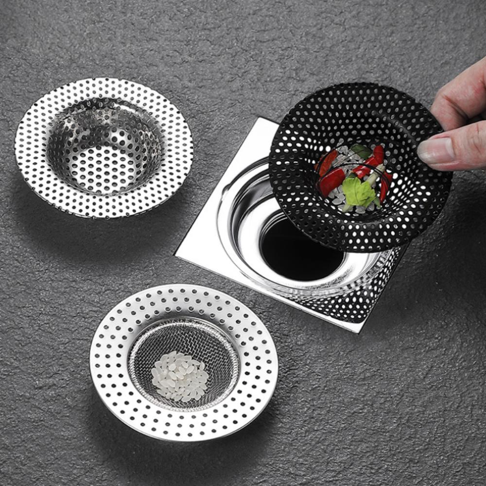 Edelstahl Toilettenkanalisation Abflussfilter Verstopfungsschutz Bodenablauf Filter Spülbecken Küche