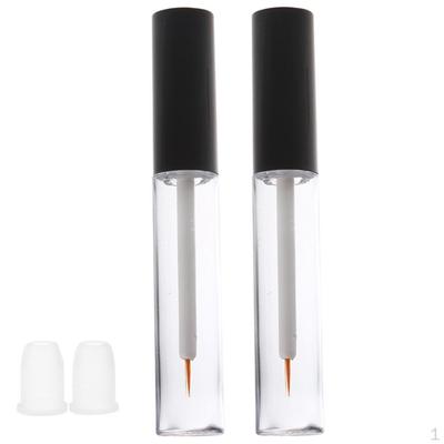 2 Piece 10ml Empty / Liquid Tube Bottle Container