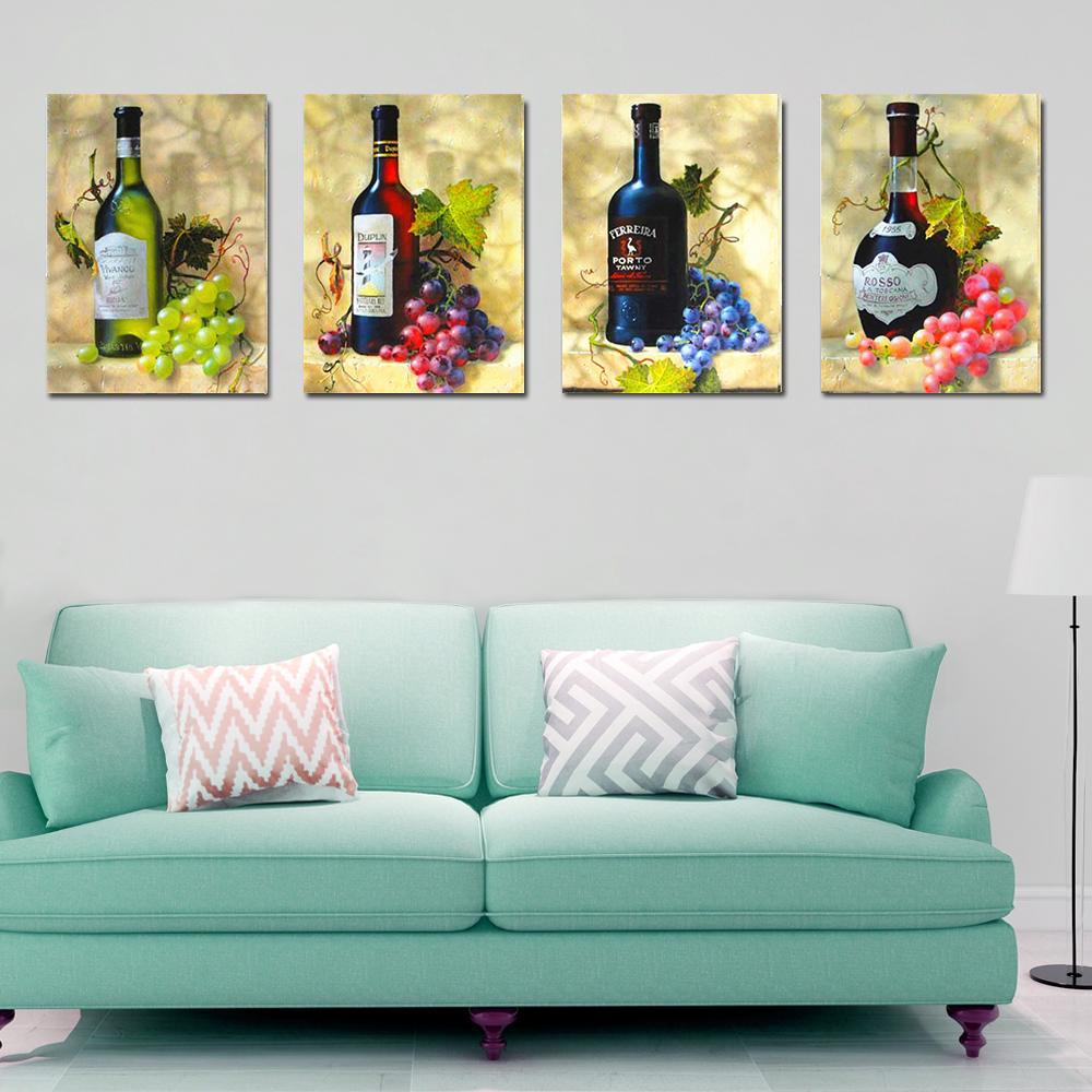 Full Diamond Painting Wine Bottle Mosaic 5D Cross Stitch 5D DIY Diamond Painting Wine Decor
