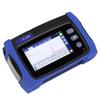 OTDR Optical Fiber Tester 4.3 Inch Color LCD Touch Screen 24dB Dynamic Range 1550nm Wavelength Support OPM SLS VFL RJ45