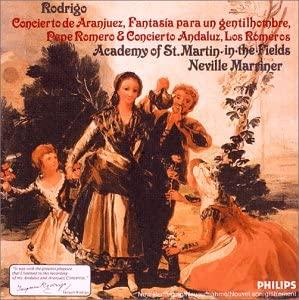 CD NEVILLE MARRINER - Rodrigo: Aranjuez Concerto / Andalu UCCP9080 Japan ObiClassical Used